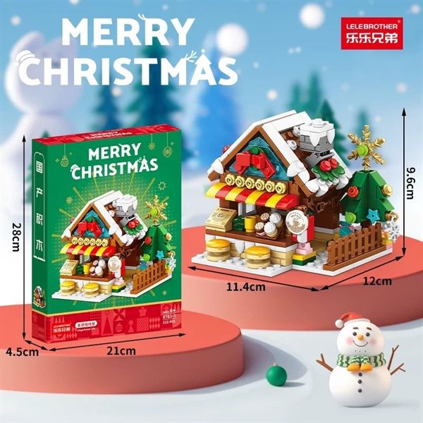  Xếp hình Giáng Sinh hộp to 