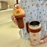  Cốc giữ nhiệt đầu 3D 800ml 