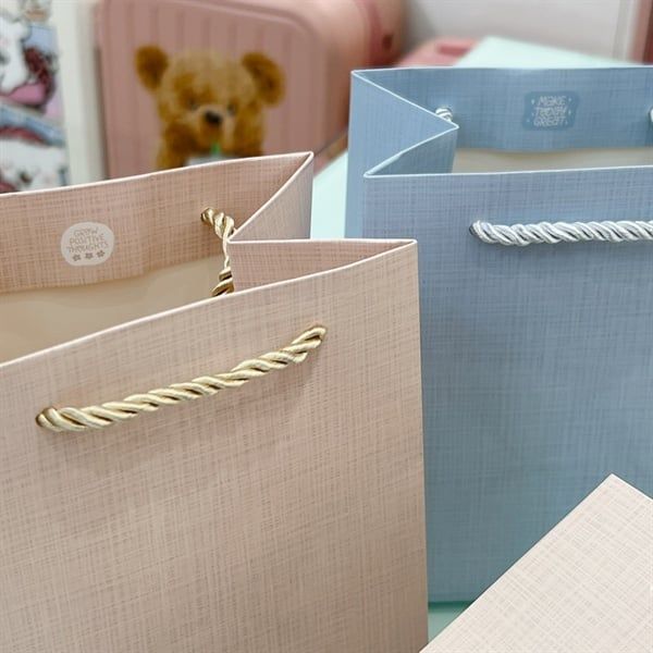  Túi quà nhỏ vân caro 