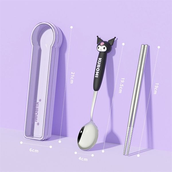  Set thìa đũa Sanrio kèm hộp 