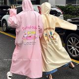  Áo mưa choàng hình dễ thương 