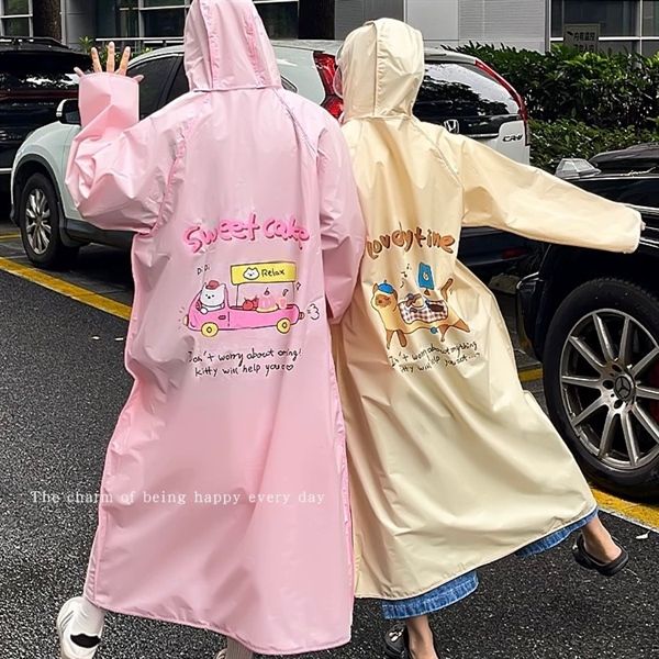  Áo mưa choàng hình dễ thương 