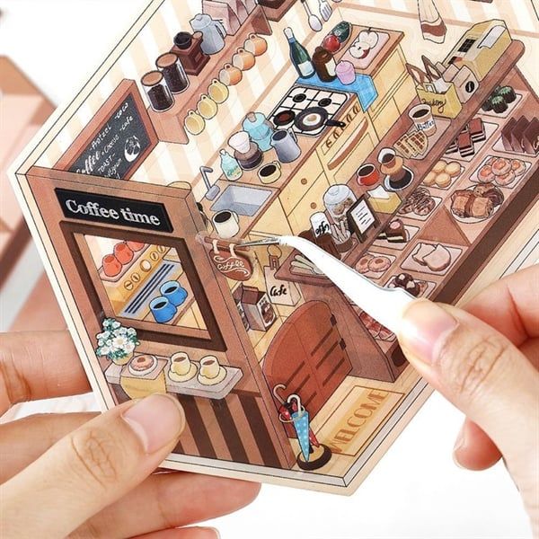  Sticker góc phòng PaperMore chữ nhật 