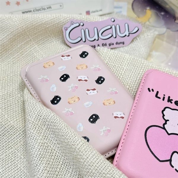  Kẹp thẻ da Magsafe 