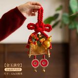  Dây treo bện thừng hồ lô decor Tết 