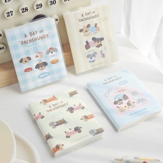  Sổ bọc da OurStory cún dài A7 7x10cm 
