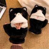  Găng tay mèo đen mắt sao 