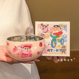  Bát inox giữ nhiệt Shinchan 16cm 