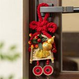  Dây treo bện thừng hồ lô decor Tết 