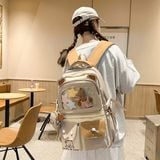  Balo charm Teddy sao 45x30x15cm 