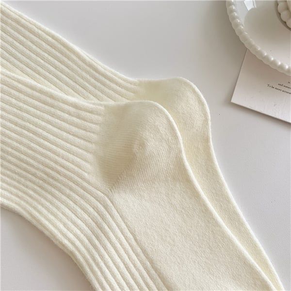  Tất YouJiaXiu cao cổ tới gối gân dọc 