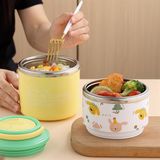  Hộp cơm 2 tầng hình nhí 1060ml 