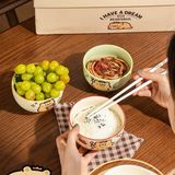  Set 5 bát con Bear is Bug 