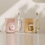  Cốc nhựa đánh răng miệng thú nổi 