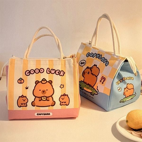  Túi đựng cơm Capybara 