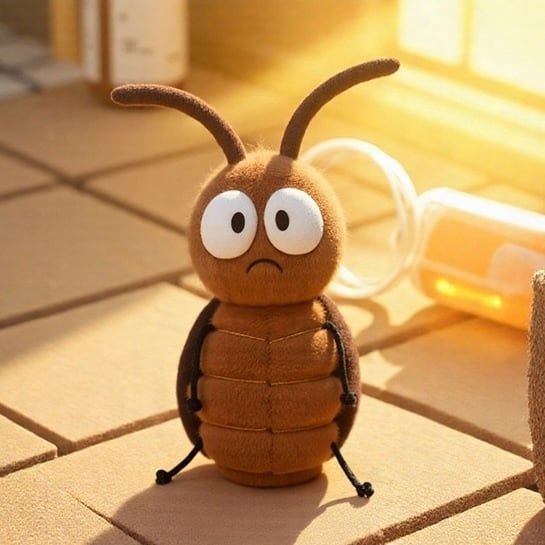  Thú bông côn trùng - Gián 24cm 