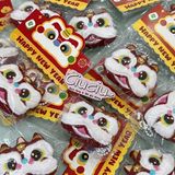  Móc khoá đầu lân bông 