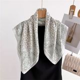  Khăn lụa vuông quàng cổ 70x70cm - 13 
