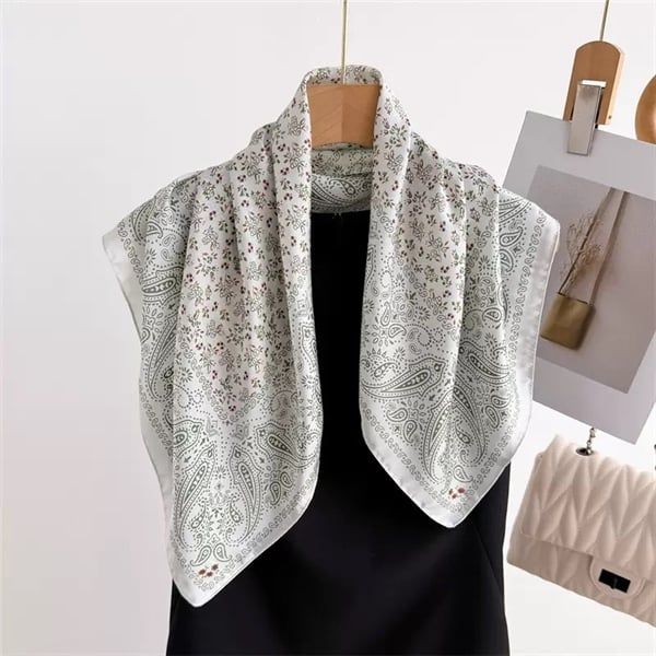  Khăn lụa vuông quàng cổ 70x70cm - 13 