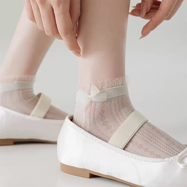  Tất ren nơ MissZuing 