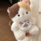  Thú bông đeo yếm ren 20cm 