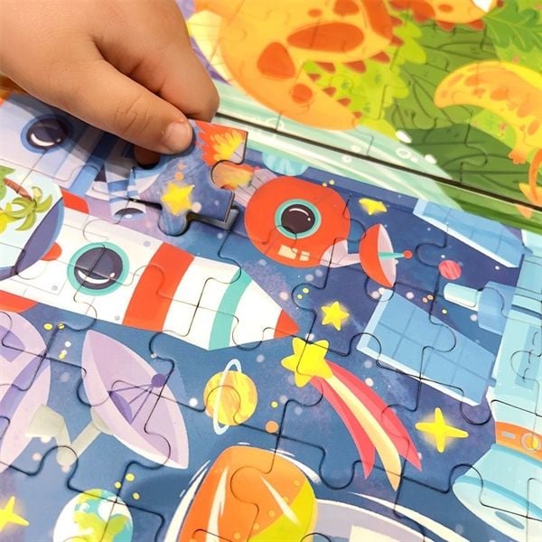  Xếp hình Puzzles Leveled 2in1 