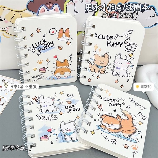  Sổ lò xo mini Pet A7 