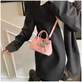  Túi da mini đeo chéo charm ngựa 