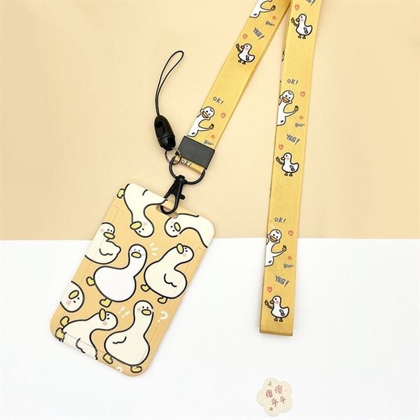  Dây đeo thẻ vịt ngố 