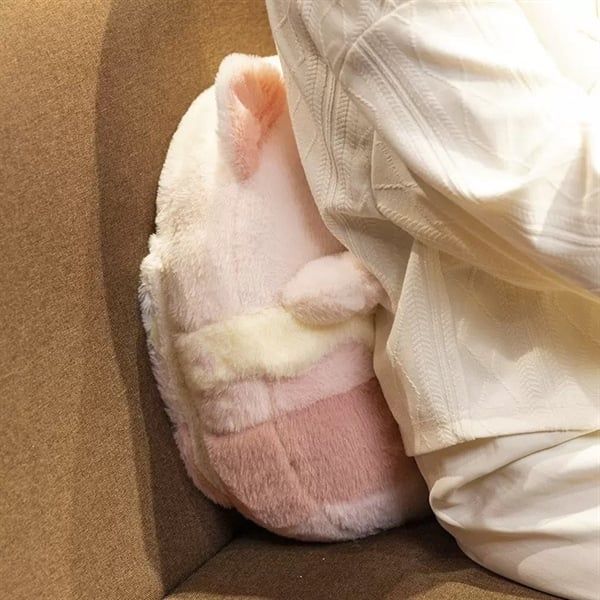  Gối kèm chăn thú kem chảy 40cm 