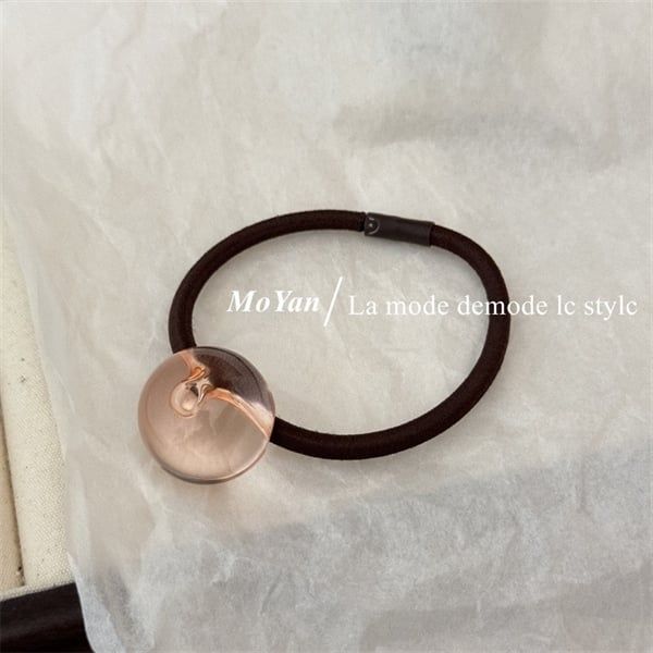 Chun buộc tóc đá giọt nước 
