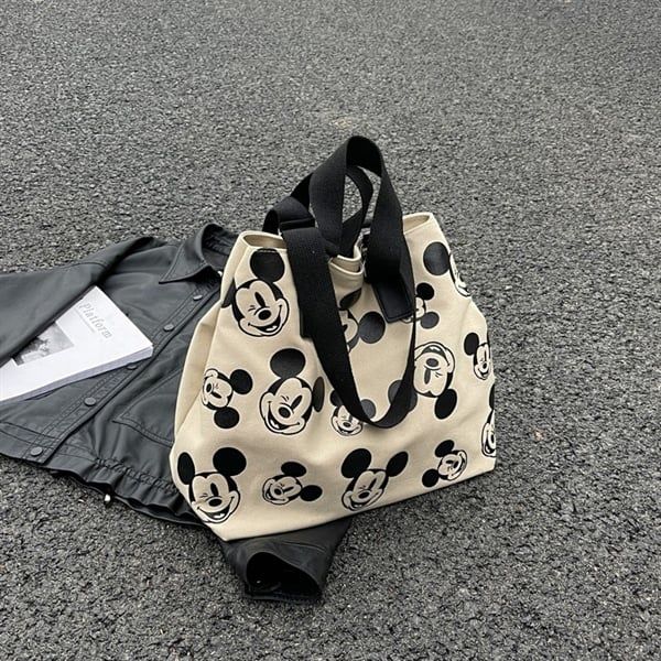  Túi tote cứng Mickey 44x33x17cm 