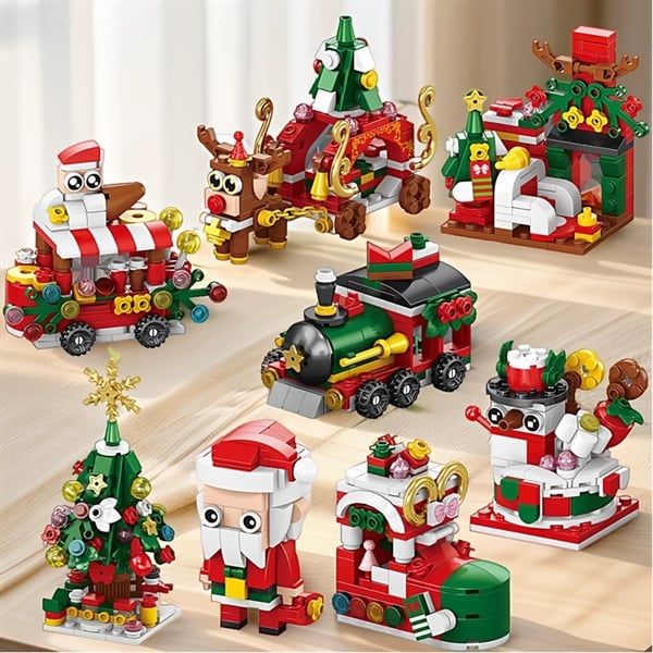  Xếp hình Giáng Sinh hộp nhỡ 