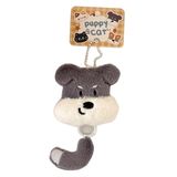  Móc khoá bông cún đuôi béo 