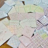  Thiệp vuông kẻ caro chữ 