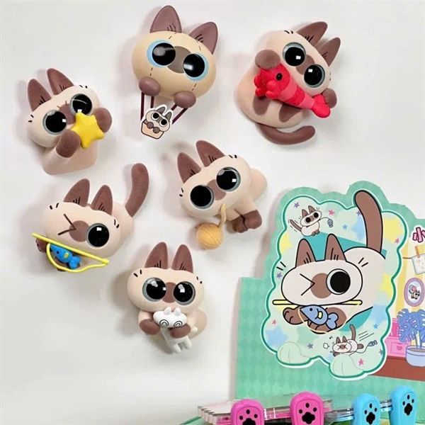  Blind box Blind box Azukisan Semi 3D Fridge Magnet 