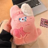  Túi chườm gấu lông hồng 500ml 