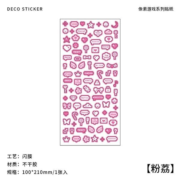  Sticker Pixel Infeelme 