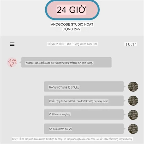  Túi tote cứng vuông kèm móc khoá 