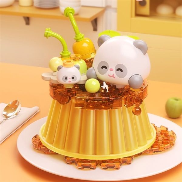  Xếp hình Jaki Panda đồ ăn 