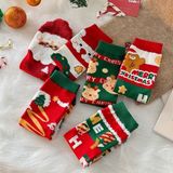  Tất Giáng Sinh mix lông nhung 