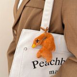  Móc khoá vịt quay bông 