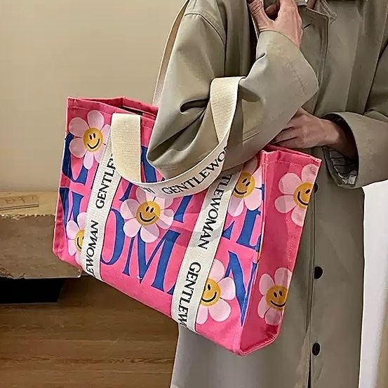  Túi tote cứng Gentle Woman 43x30x12cm 