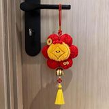  Dây treo bông hoa đồng tiền decor Tết 