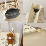  Túi tote cứng vuông Teddy 