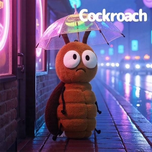  Thú bông côn trùng - Gián 24cm 