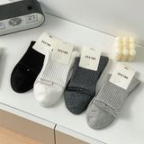  Tất SKSTMG trơn gân cổ 