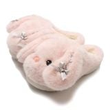  Dép lông thỏ tai dài nơ 