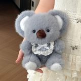  Thú bông đeo yếm ren 20cm 