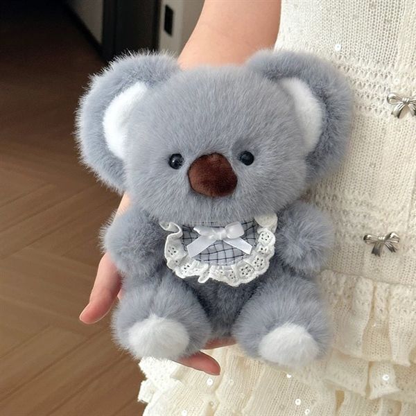  Thú bông đeo yếm ren 20cm 